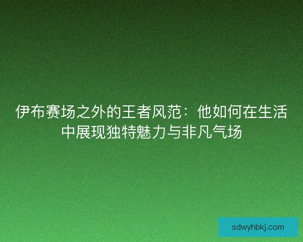 伊布赛场之外的王者风范：他如何在生活中展现独特魅力与非凡气场